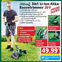 Norma 3in1 Li-Ion Akku-Rasentrimmer 20V Angebot