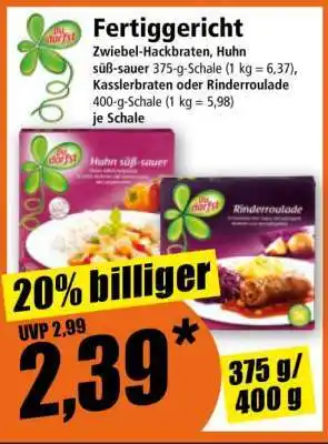 Norma Fertiggericht Angebot