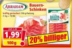 Norma Bauern- Schinken Angebot