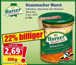 Norma Hausmacher Wurst Angebot