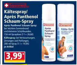 Norma Kältespray/ Après Panthenol Schaum-Spray Angebot