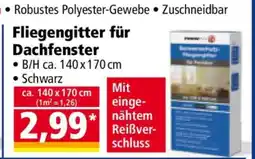 Norma Fliegengitter für Dachfenster Angebot