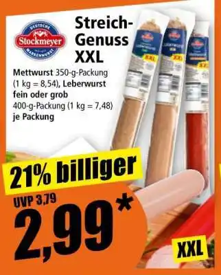 Norma Streich-Genuss XXL Angebot
