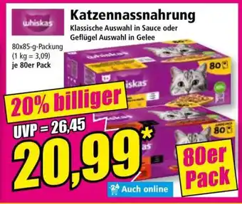 Norma Katzennassnahrung Angebot