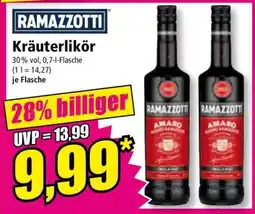 Norma Ramazzotti Kräuterlikör Angebot