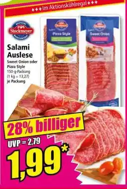 Norma Salami Auslese Angebot