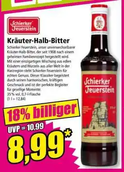 Norma Kräuter-Halb-Bitter Angebot