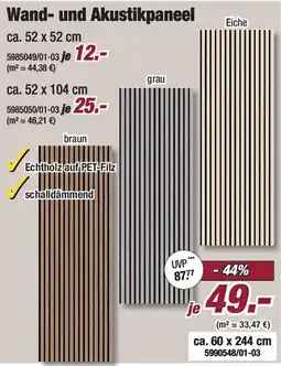 Poco Wand- und Akustikpaneel Angebot