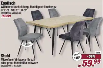 Poco Esstisch oder Stuhl Angebot