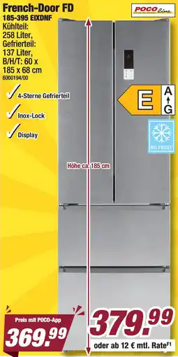 Poco POCO line French-Door FD 185-395 EIXDNF Angebot