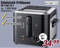 Poco Emerio Edelstahl-Fritteuse DF-128115.1 Angebot