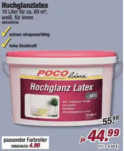 Poco POCO line Hochglanzlatex Angebot
