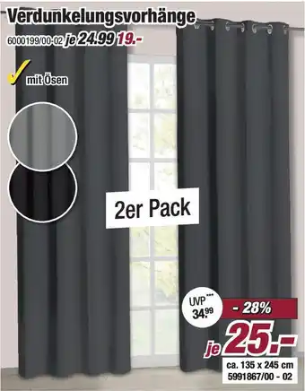 Poco Verdunkelungsvorhänge Angebot