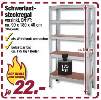 Poco Schwerlaststeckregal Angebot