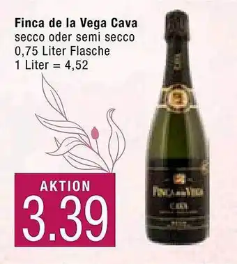 Marktkauf Finca De La Vega Cava 0,75L Angebot