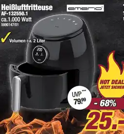 Poco Emerio Heißluftfritteuse AF-132550.1 Angebot
