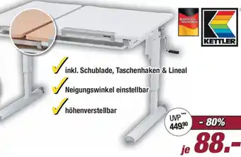 Poco KETTLER Markenkinderschreibtisch Angebot
