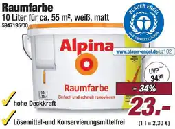 Poco Alpina Raumfarbe Angebot