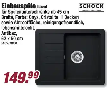 Poco SCHOCK Einbauspüle Laval Angebot