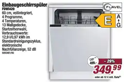 Poco FLAVEL Einbaugeschirrspüler FDWI420 Angebot