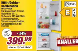 Poco FLAVEL Kühl-/Gefrierkombination FCSI1464SN Angebot