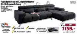 Poco Funktionsecke inkl. elektronischer Sitztiefenverstellung Angebot