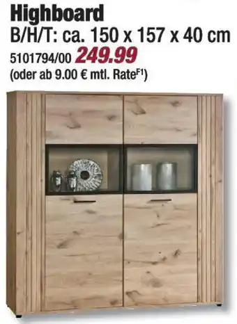 Poco Highboard Angebot