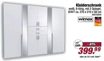 Poco Wimex Kleiderschrank Angebot