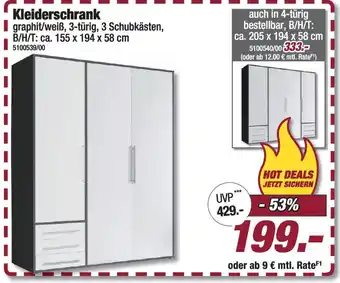Poco Kleiderschrank Angebot