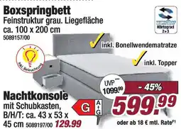 Poco Boxspringbett Angebot