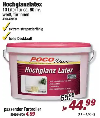 Poco POCO line Hochglanzlatex Angebot