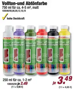 Poco POCO line Vollton-und Abtönfarbe Angebot