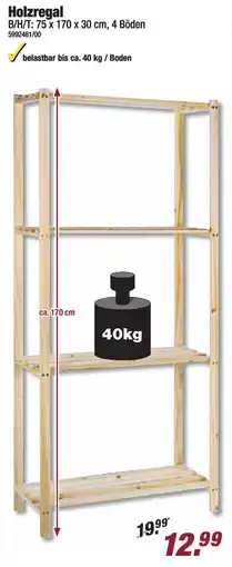 Poco Holzregal Angebot