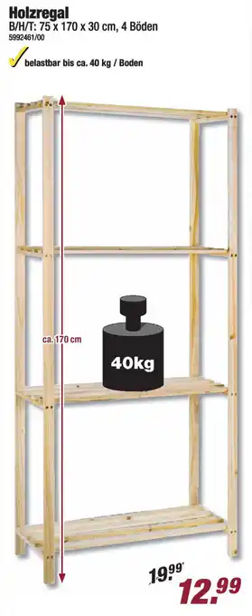 Poco Holzregal Angebot