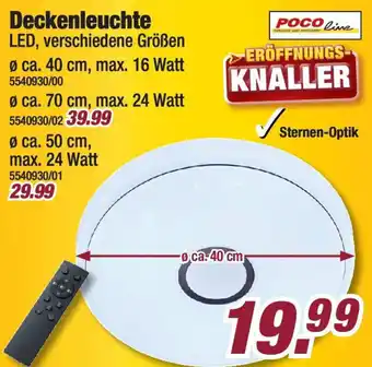 Poco POCO line Deckenleuchte Angebot