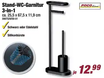 Poco POCO line Stand-WC-Garnitur 3in1 Angebot