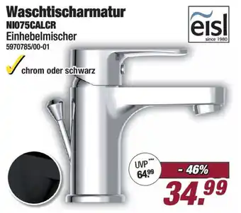 Poco eisl Waschtischarmatur NI075CALCR Angebot