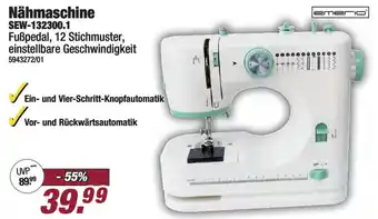 Poco Emerio Nähmaschine SEW-132300.1 Angebot