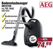Poco AEG Bodenstaubsauger AB31C1GG Angebot