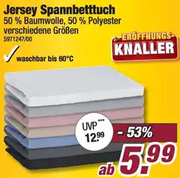 Poco Jersey Spannbetttuch Angebot