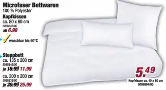 Poco Microfaser Bettwaren Angebot