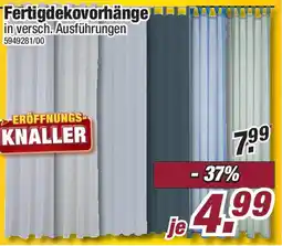 Poco Fertigdekovorhänge Angebot