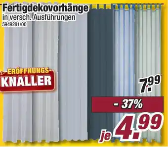 Poco Fertigdekovorhänge Angebot