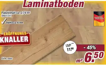 Poco Laminatboden Angebot