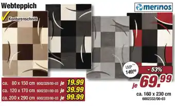 Poco Merinos Webteppich Angebot