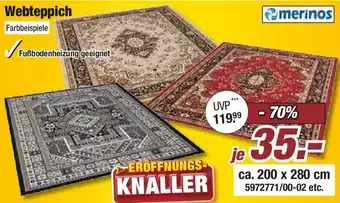 Poco Merinos Webteppich Angebot