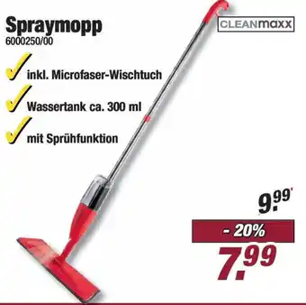 Poco CLEANMaxx Spraymopp Angebot