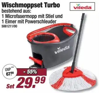 Poco Vileda Wischmoppset Turbo Angebot