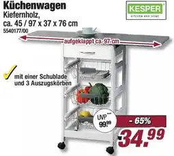 Poco KESPER Küchenwagen Angebot