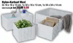 Poco Nylon-Korbset Maxi Angebot